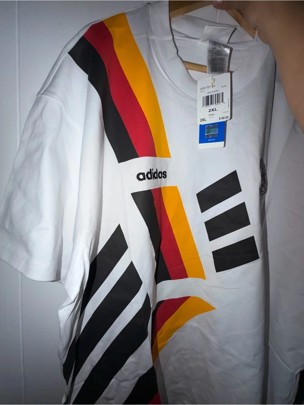 Adidas Germany T-Shirt Size 2XL